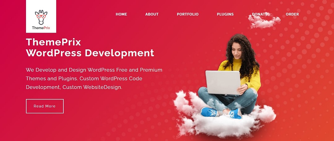 Theme Prix Website Design and Development cover